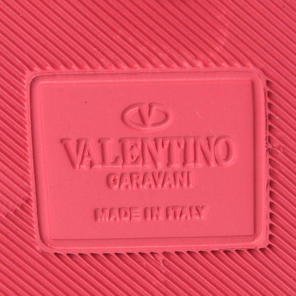 Valentino Garavani Rubber Rockstud Slide Sandals 36 Shadow Pink 6 of 8