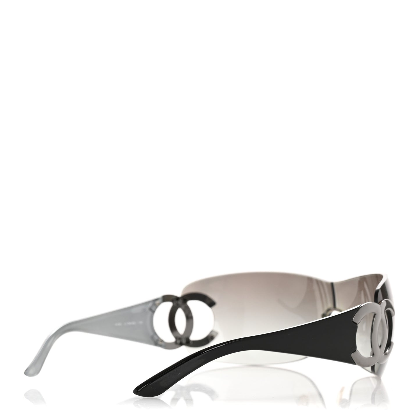 Frameless CC Logo Sunglasses 4125 Black