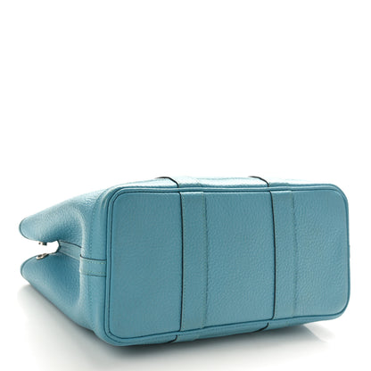 Hermes Vache Country Garden Party 30 TPM Bleu Saint Cyr 4 of 10