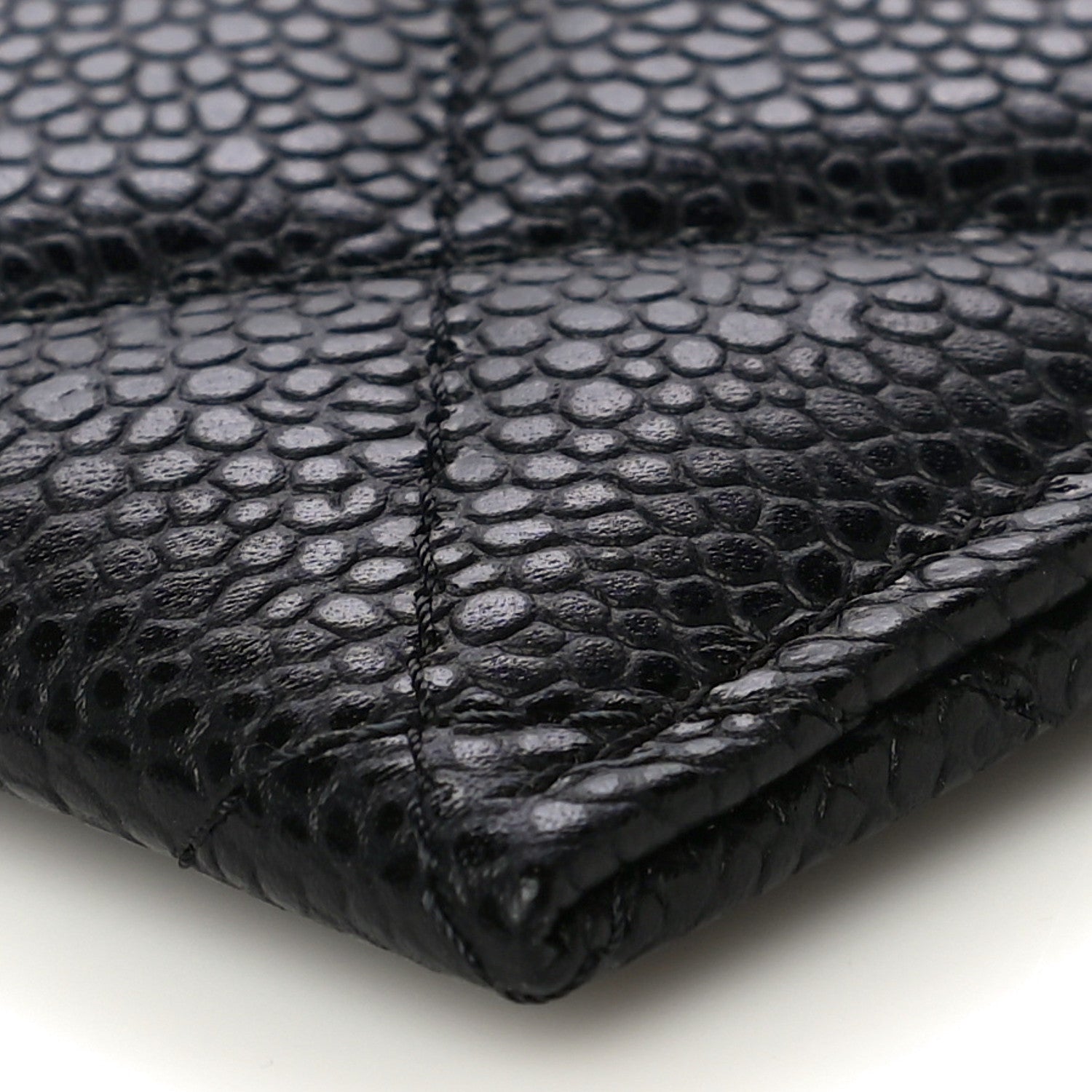 Chanel Caviar Quilted Card Holder Black 11 of 12