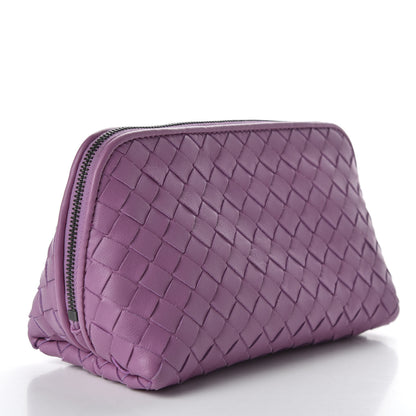 Bottega Veneta Nappa Intrecciato Cosmetic Pouch Corot 3 of 7