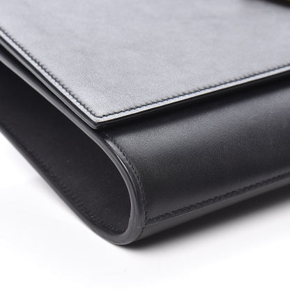 Saint Laurent Calfskin Classic Y Ligne Clutch Black 5 of 9