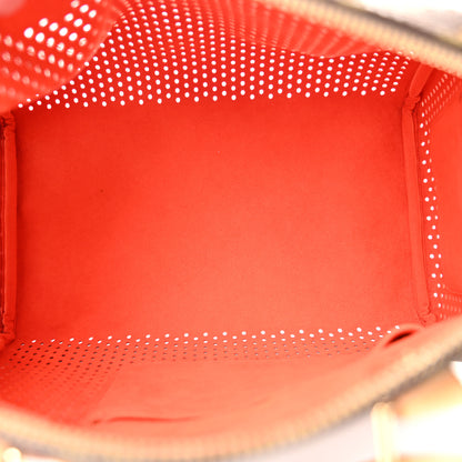 Louis Vuitton Monogram Perforated Speedy 30 Orange 5 of 11