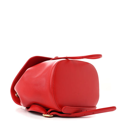 Chanel Lambskin CC Mania Backpack Red 4 of 15