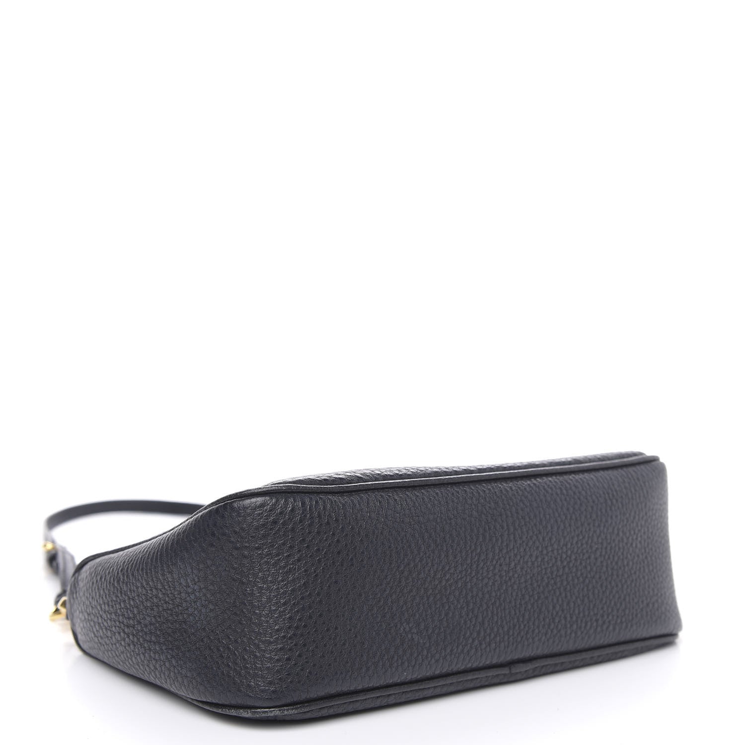 Prada Vitello Daino Pochette Bag Black 4 of 10