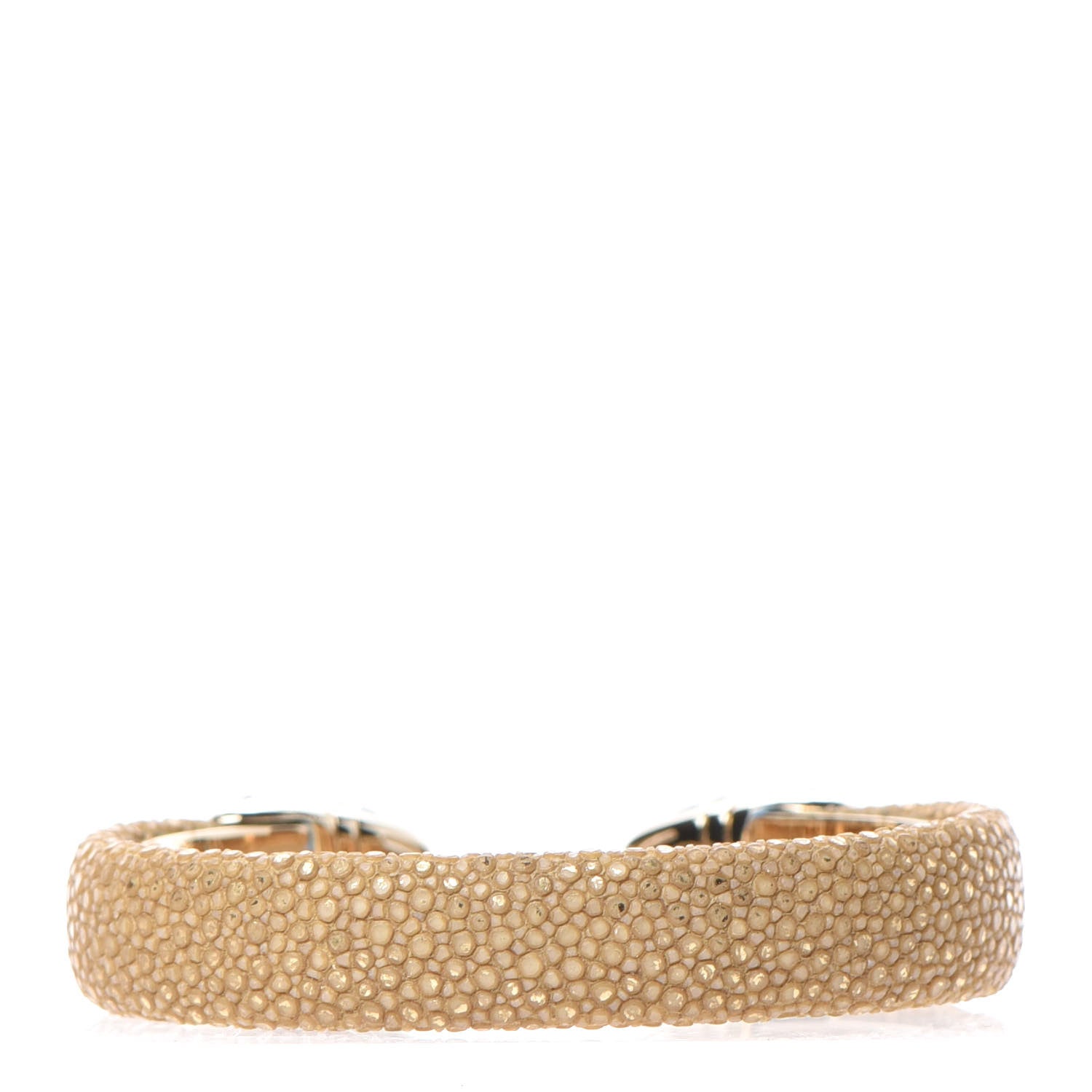 Bulgari Galuchat Serpenti Forever Bracelet Gold 3 of 4