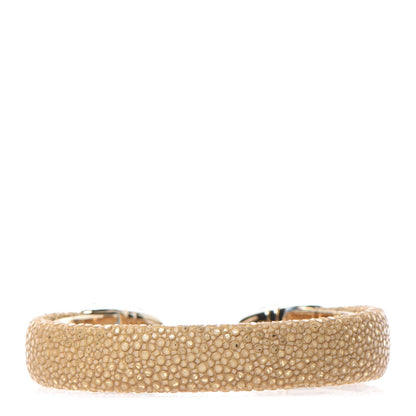 Bulgari Galuchat Serpenti Forever Bracelet Gold 3 of 4