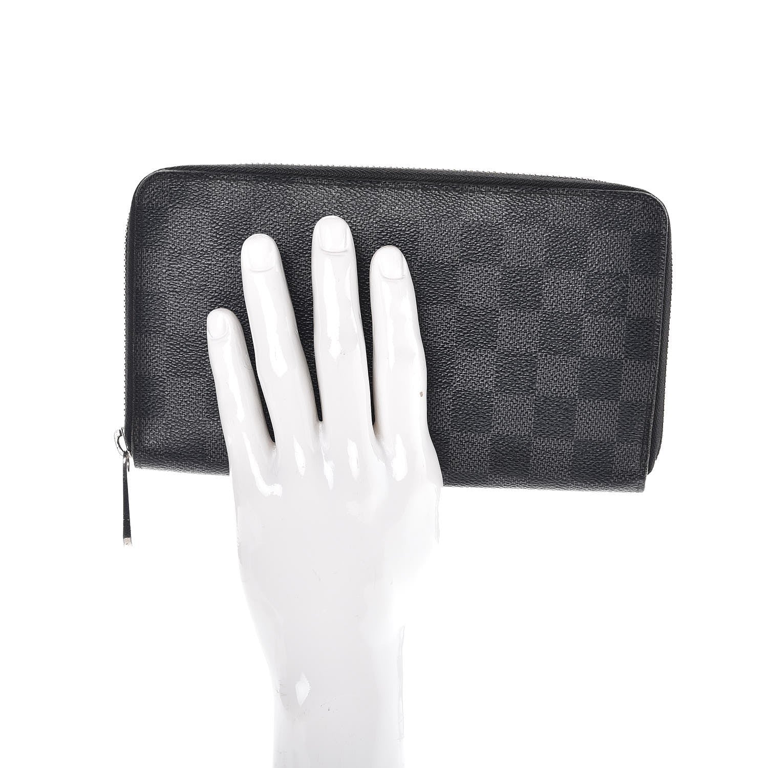 Louis Vuitton Damier Graphite Zippy Organizer Wallet 2 of 10