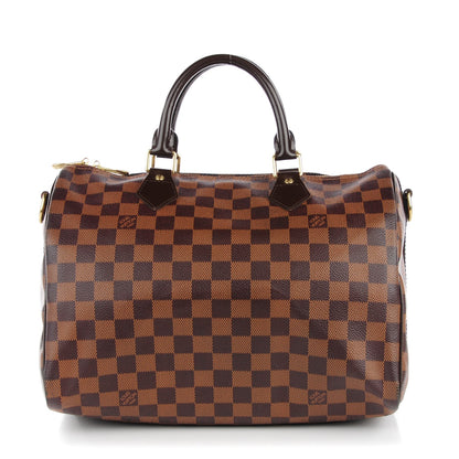 Louis Vuitton Damier Ebene Speedy Bandouliere 30 1 of 9