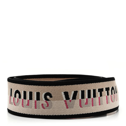 Louis Vuitton Jacquard Diane Shoulder Strap Black 2 of 3