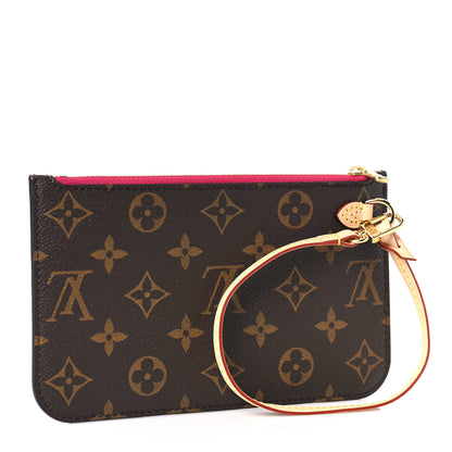 Louis Vuitton Monogram Neverfull PM Pochette Pivoine 3 of 8