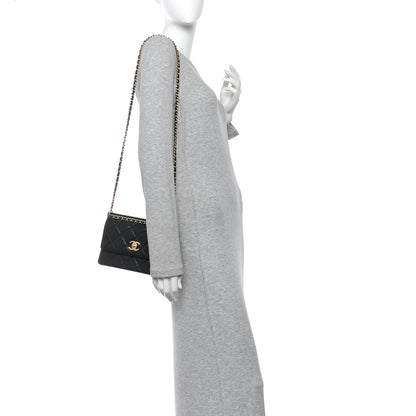 Chanel Caviar Quilted Small Chain Frame Flap Black 2 of 13