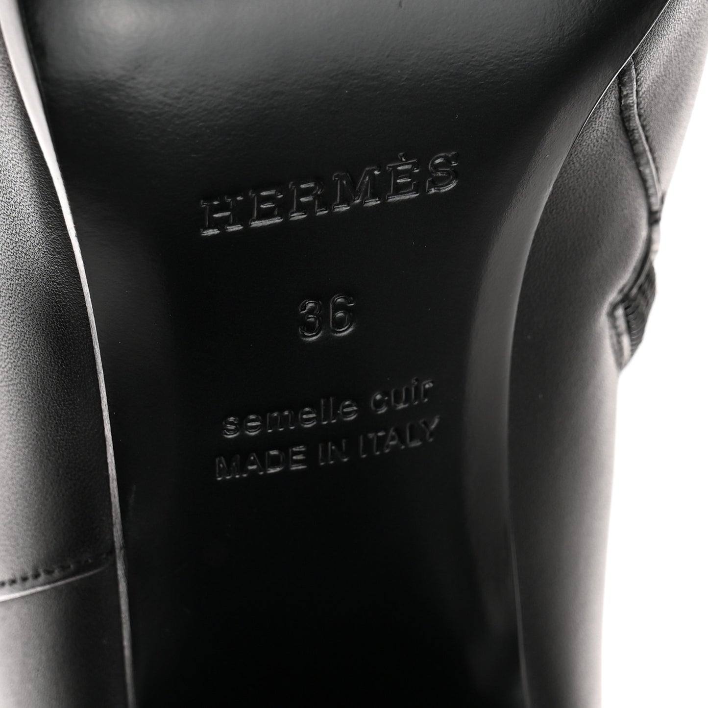 Calfskin Saint Germain Ankle Boots 36 Black
