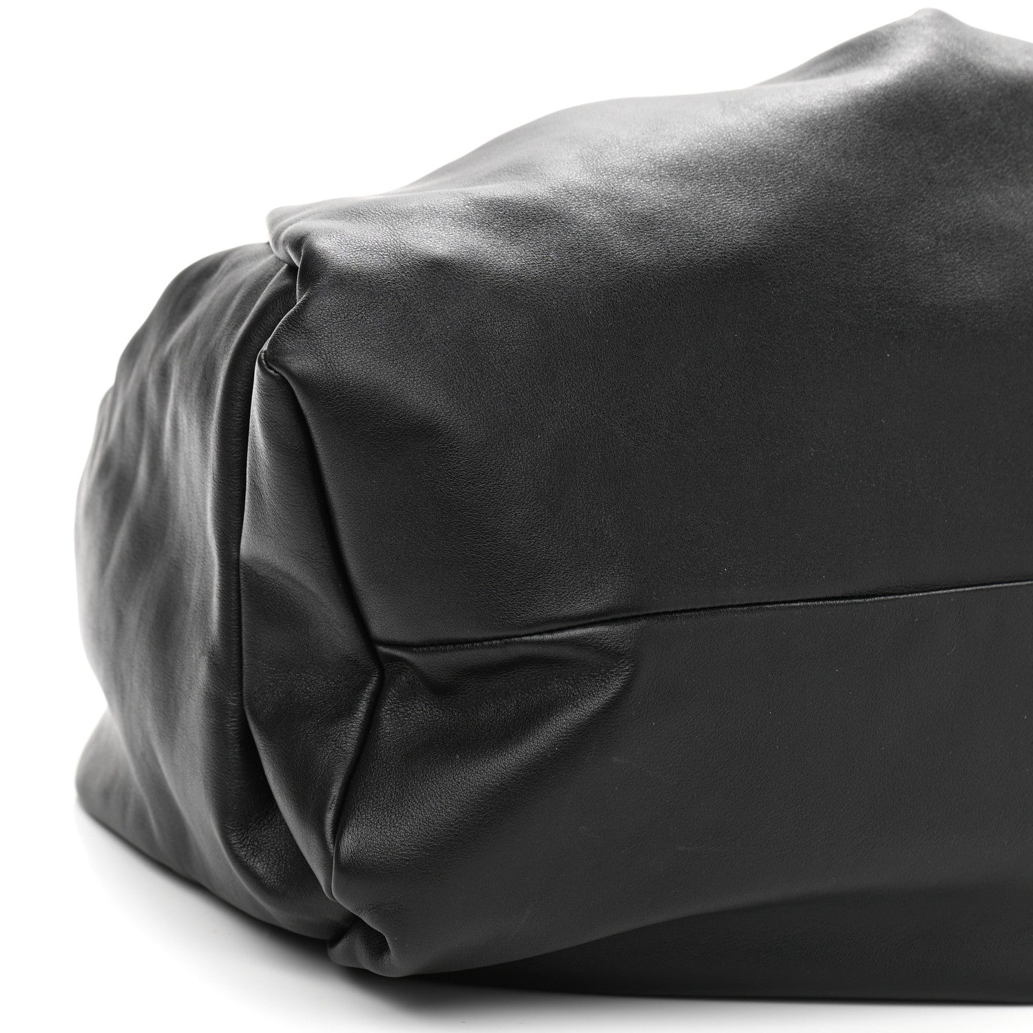 Bottega Veneta Smooth Butter Calfskin Large The Shoulder Pouch Black 10 of 11