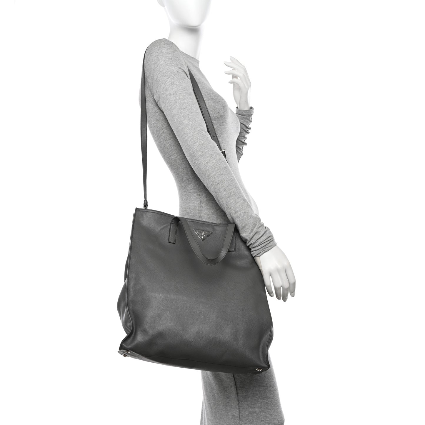 Saffiano Soft Tote Marmo