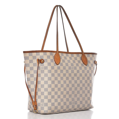 Louis Vuitton Damier Azur Neverfull MM 3 of 27
