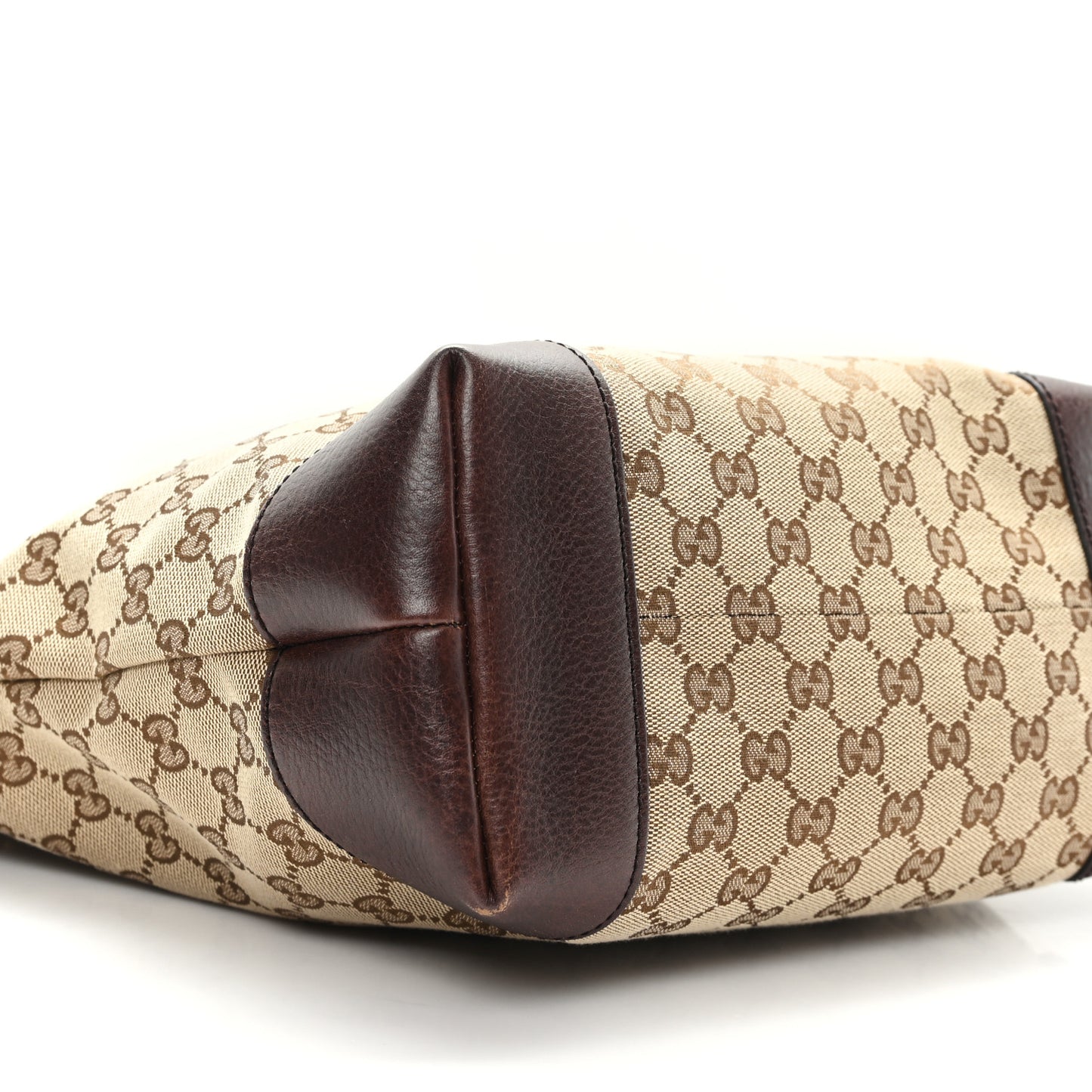 Guccissima Medium Charm Tote Brown