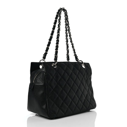 Chanel Caviar Quilted Petit Timeless Tote PTT Black 2 of 7