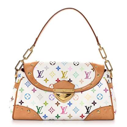 Louis Vuitton Monogram Multicolor Beverly MM White 1 of 9