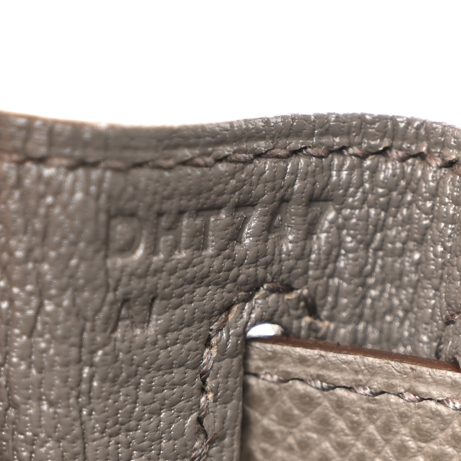 Hermes Epsom Kelly Sellier 28 Etain 7 of 18