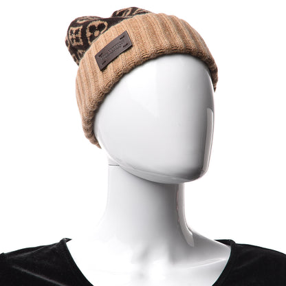 Louis Vuitton Cashmere Monogram Inventeur Beanie 2 of 5