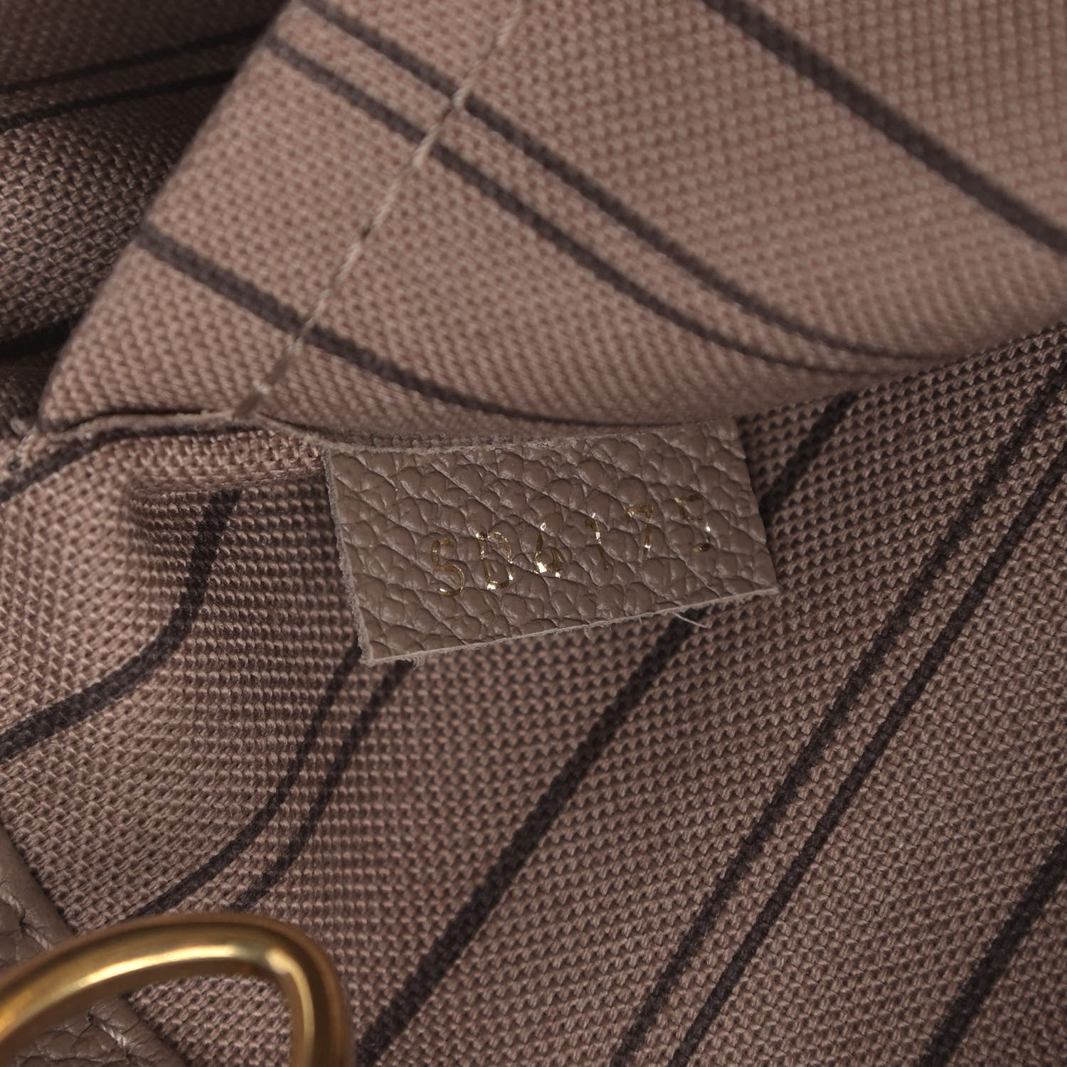 Louis Vuitton Empreinte Montaigne MM Mastic 9 of 11