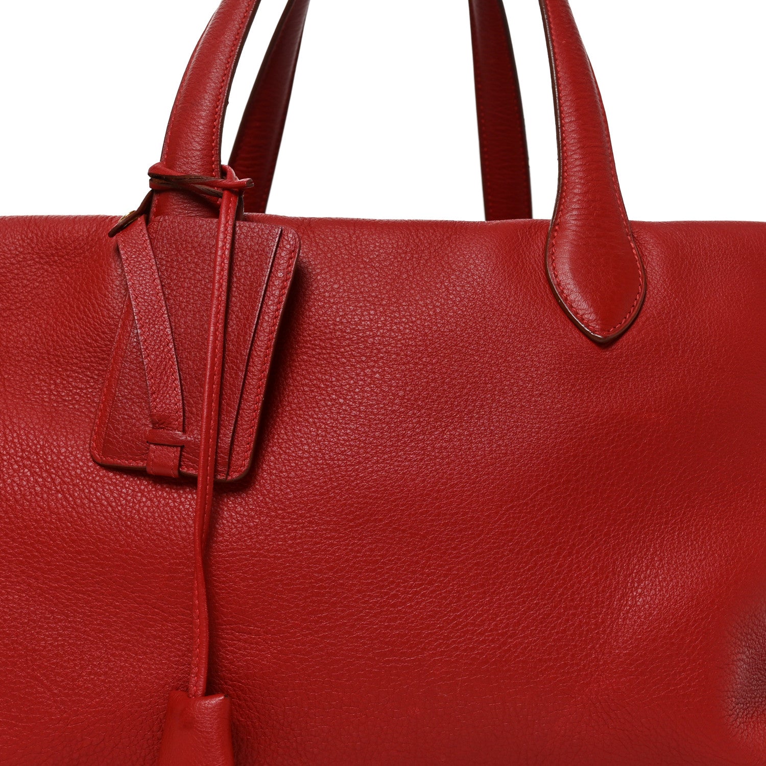 Hermes Taurillon Clemence Victoria 43 Rouge Vif 6 of 9