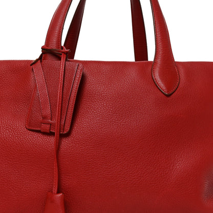 Hermes Taurillon Clemence Victoria 43 Rouge Vif 6 of 9