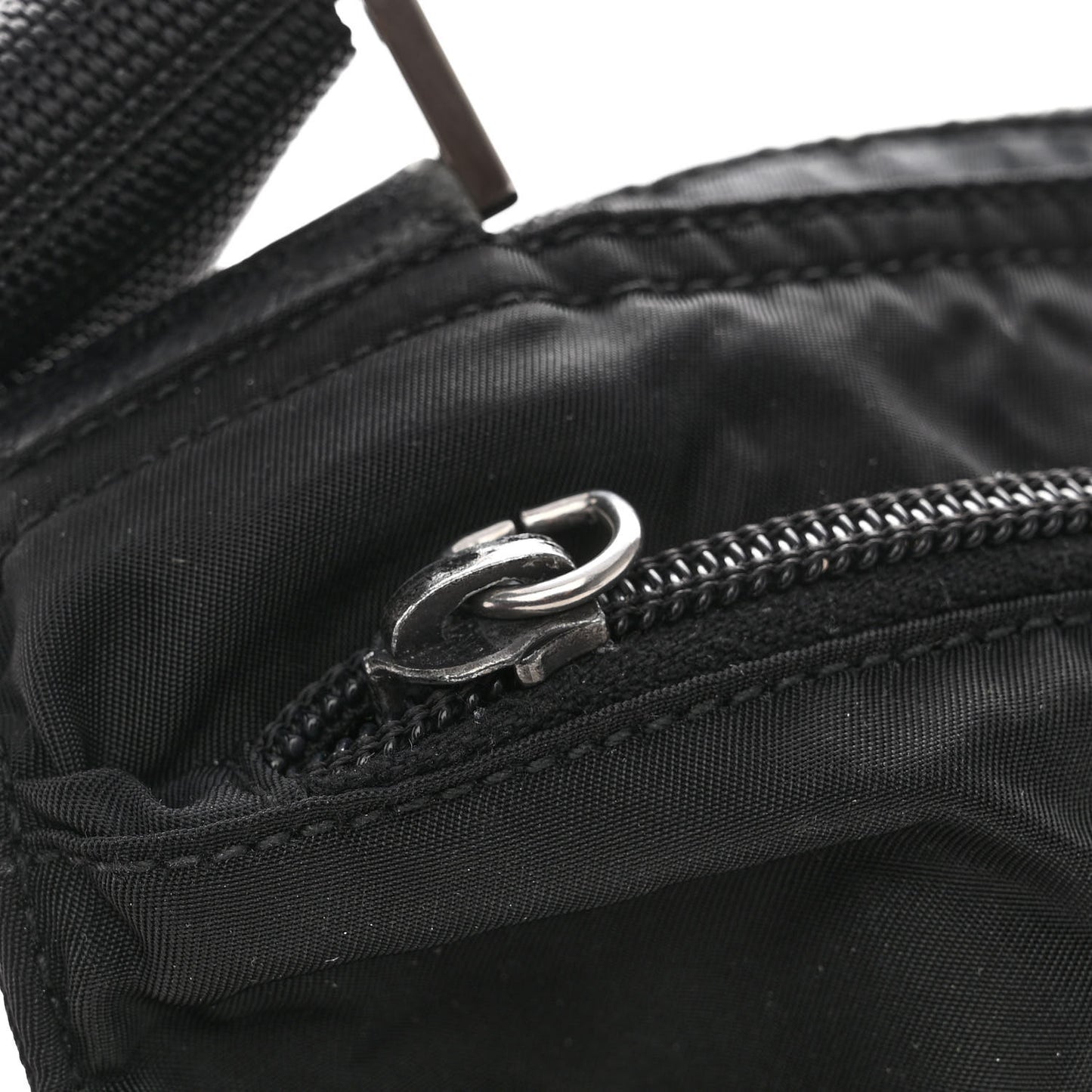 Tessuto Nylon Crossbody Bag Black