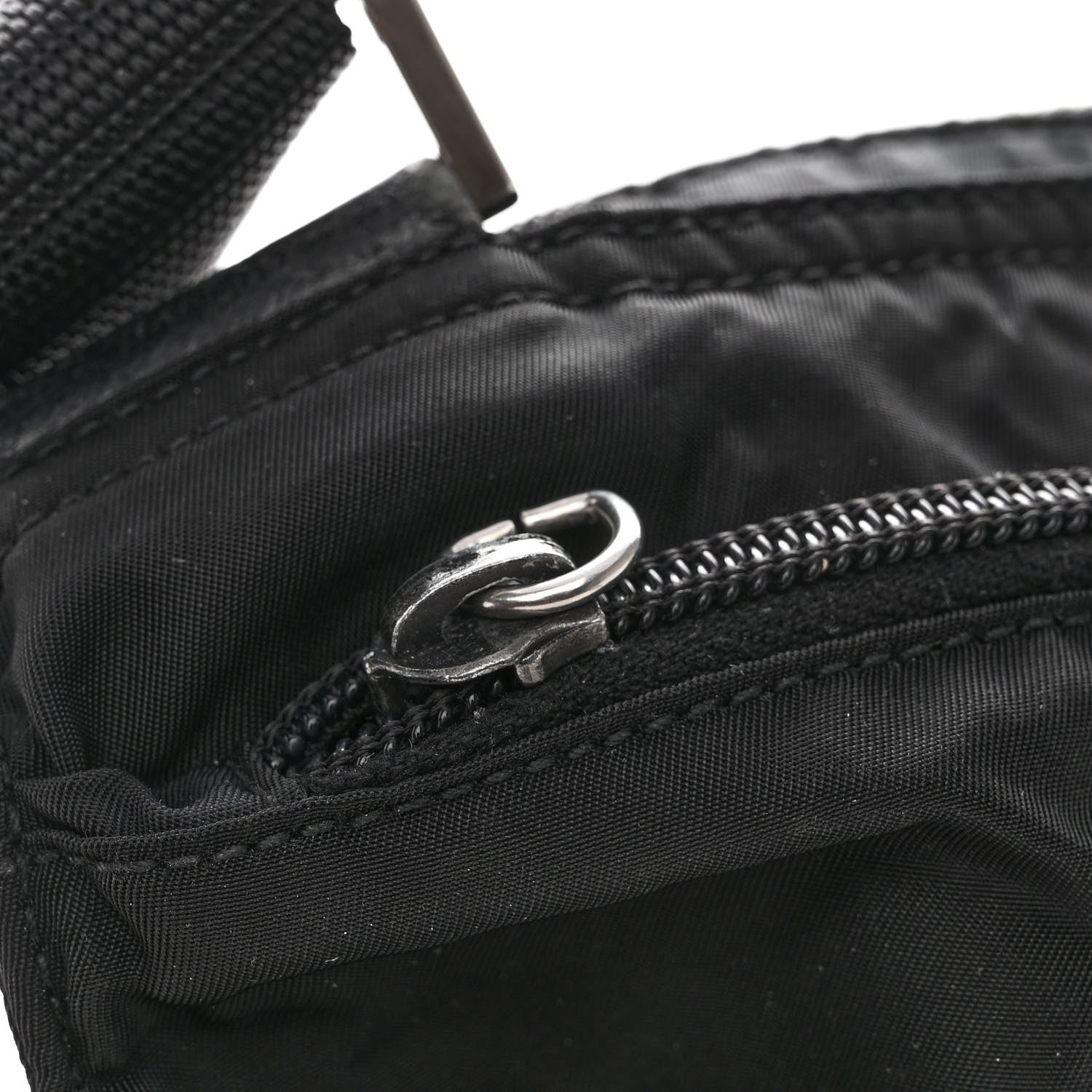 Prada Tessuto Nylon Crossbody Bag Black 10 of 11