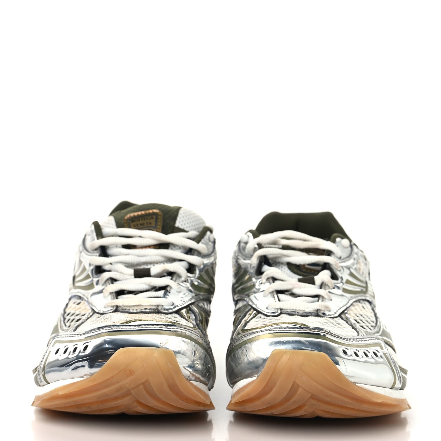 Fishnet Fabric Orbit Sneakers 38 Mud white 41 Mud white