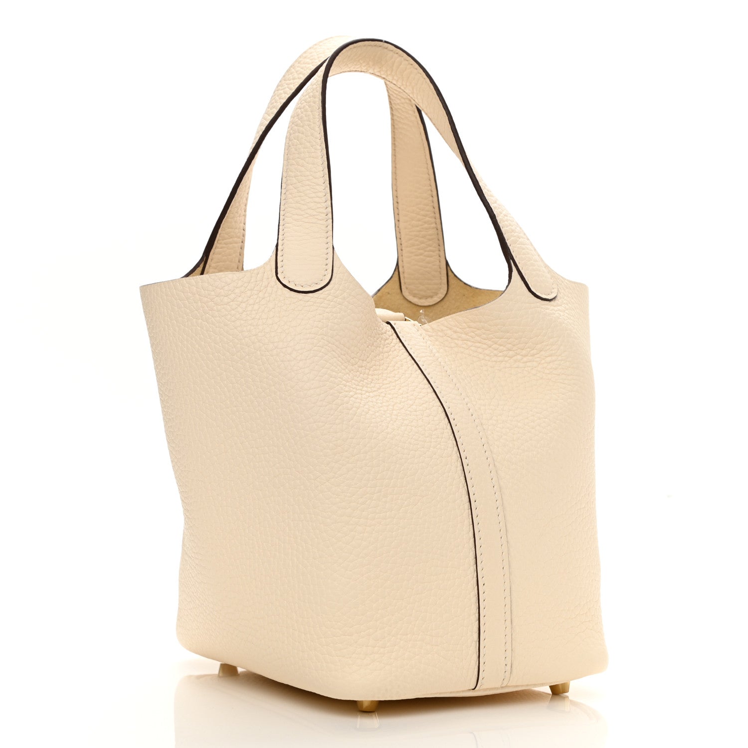 Hermes Taurillon Clemence Picotin Lock 18 PM Nata 3 of 11