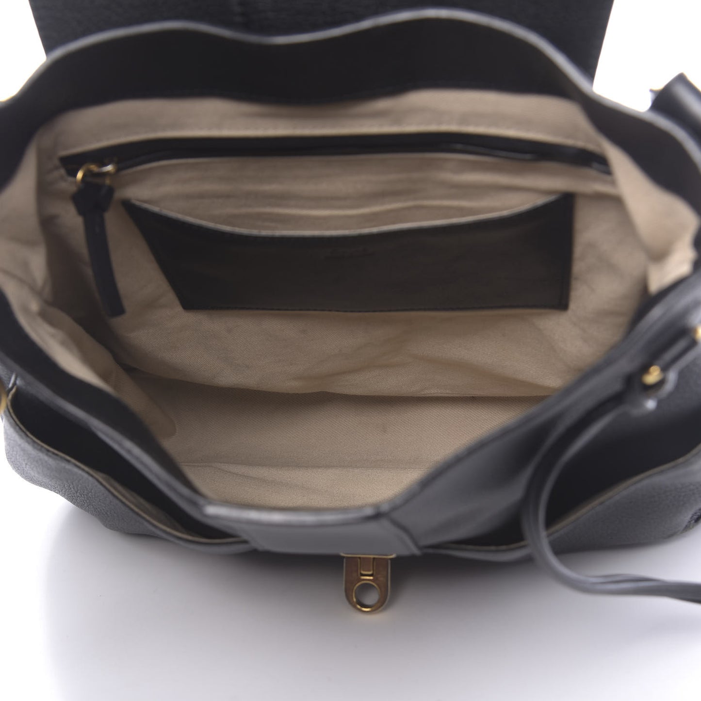 Grained Lambskin Calfskin Medium Lexa Shoulder Bag Black