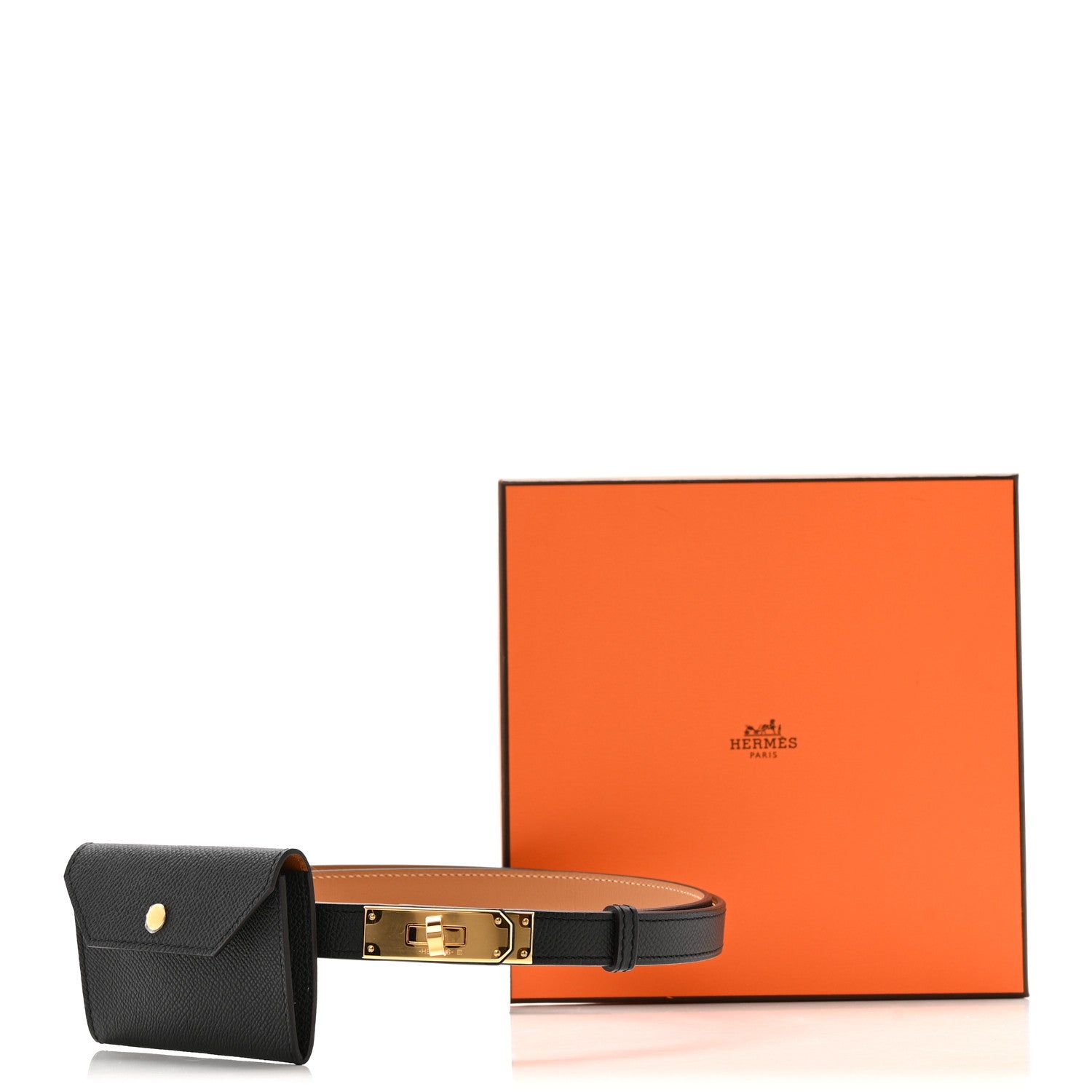 Hermes Epsom Kelly Pocket Belt Black 4 of 4