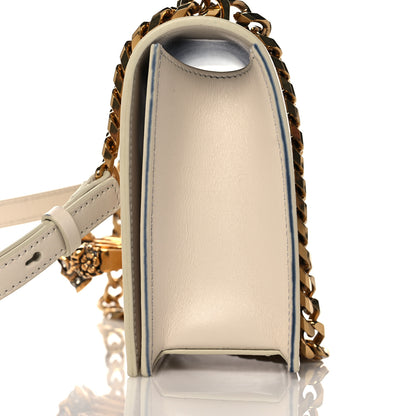 Alexander McQueen Calfskin Knuckle Shoulder Bag Off White 15 of 16