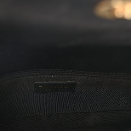 Chanel Lambskin Quilted CC Chocolate Bar Flap Black 5 of 10