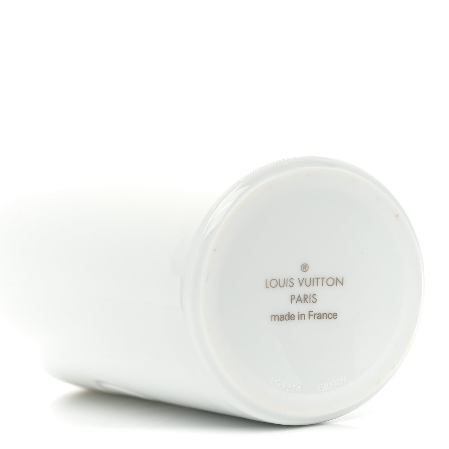 Porcelain Taurillon Louis Cup Green