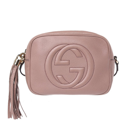 Gucci Cellarius Calfskin Small Soho Disco Bag Dark Cipria 1 of 11