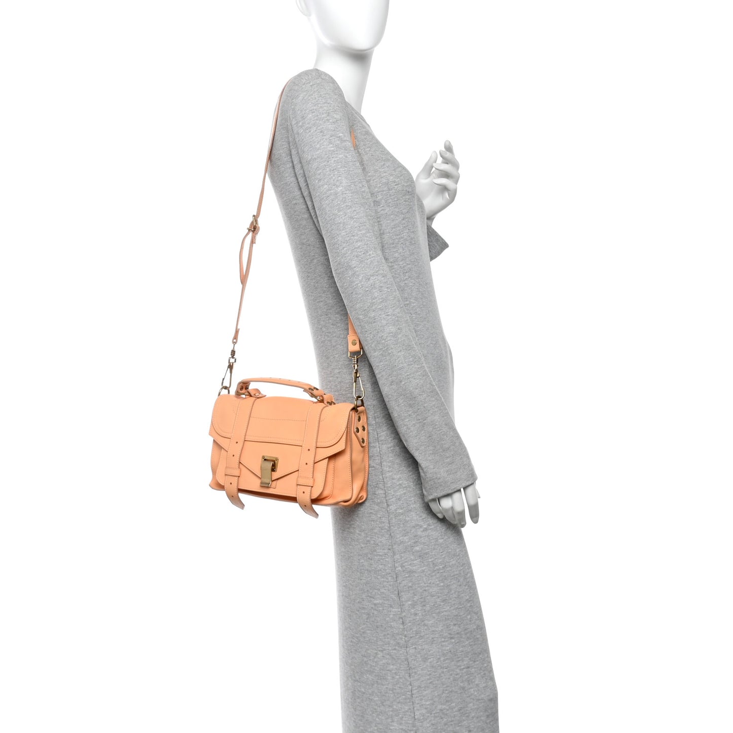 Lambskin Tiny PS1 Satchel Apricot