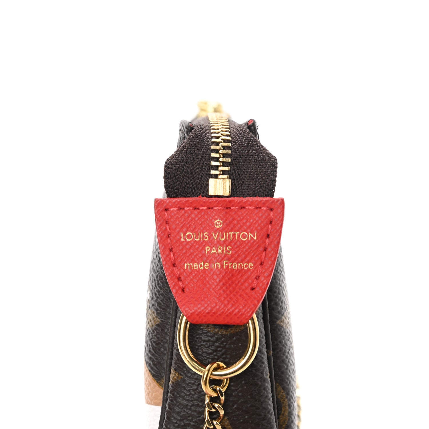 Louis Vuitton Monogram 2018 Christmas Animation Mini Cats Pochette Accessories 6 of 7