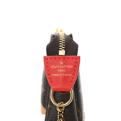 Louis Vuitton Monogram 2018 Christmas Animation Mini Cats Pochette Accessories 6 of 7