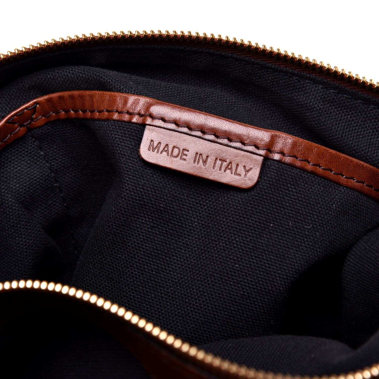 Burberry House Check Bridle Calfskin Medium Gosford Hobo Dark Tan 10 of 11