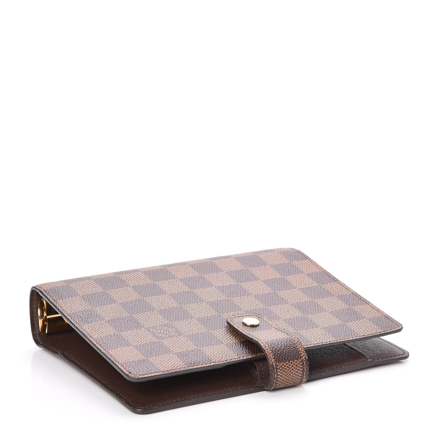 Louis Vuitton Damier Ebene Medium Ring Agenda Cover 4 of 7