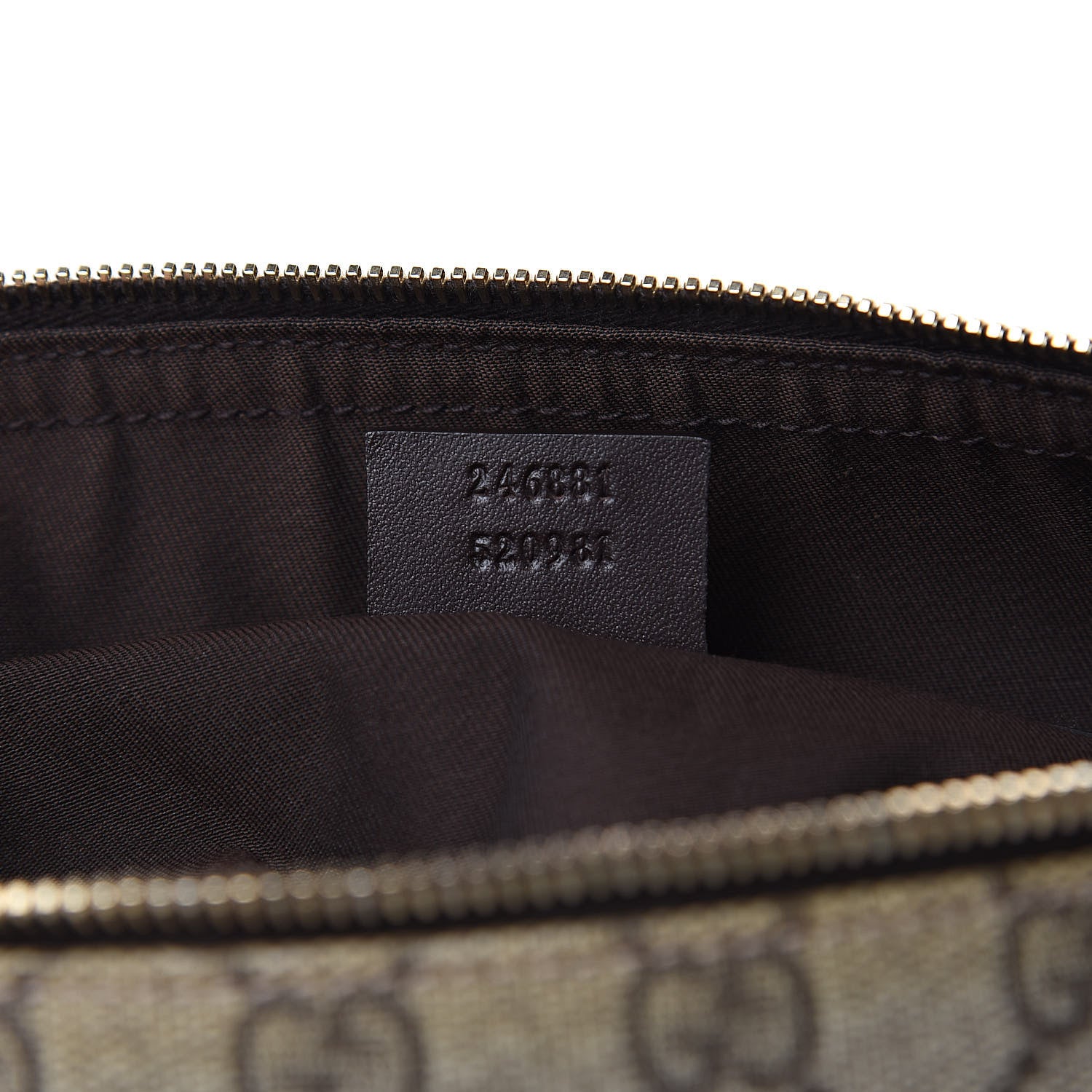 Gucci GG Plus Monogram Front Pocket Messenger Dark Brown 7 of 12