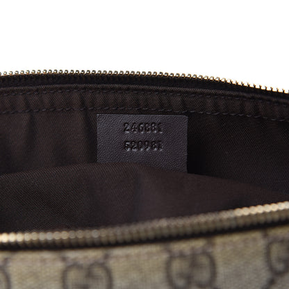 Gucci GG Plus Monogram Front Pocket Messenger Dark Brown 7 of 12