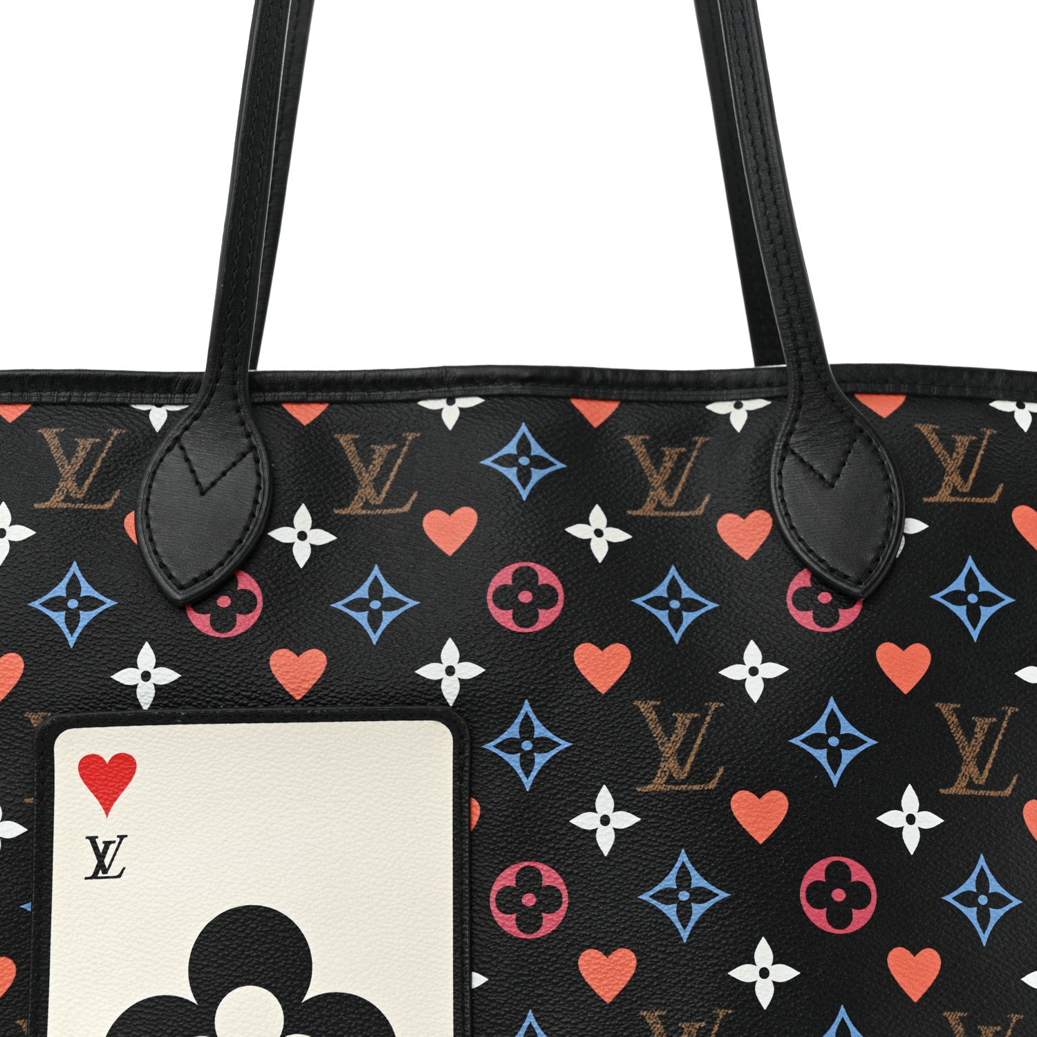 Louis Vuitton Game On Neverfull MM Black 8 of 11