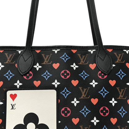 Louis Vuitton Game On Neverfull MM Black 8 of 11