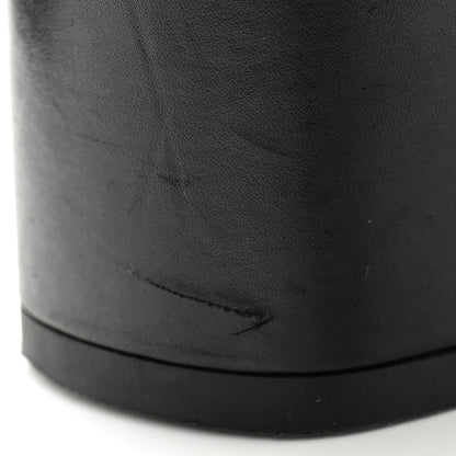 Prada Vitello 75mm Boots 37.5 Black 8 of 8