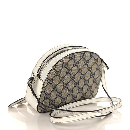 Gucci GG Supreme Monogram Childrens Octopus Messenger Bag White 3 of 9