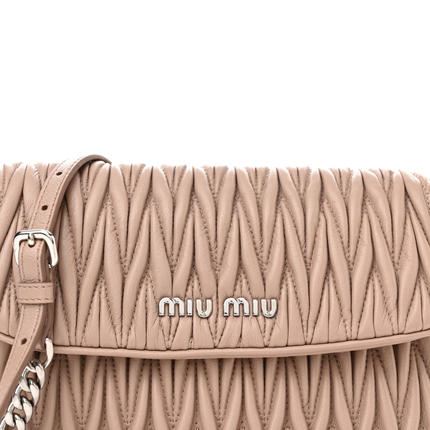 Nappa Matelasse Flap Cammeo